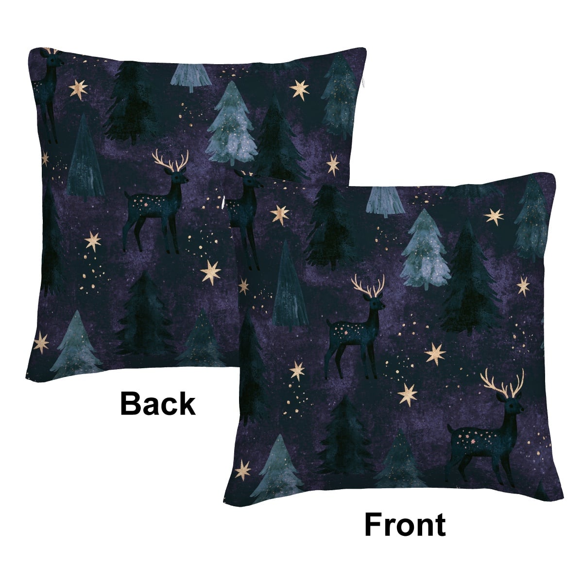 Amor di Stelle® RIPOSO | Edler Samt-Kissenbezug | Dekokissen Bunt