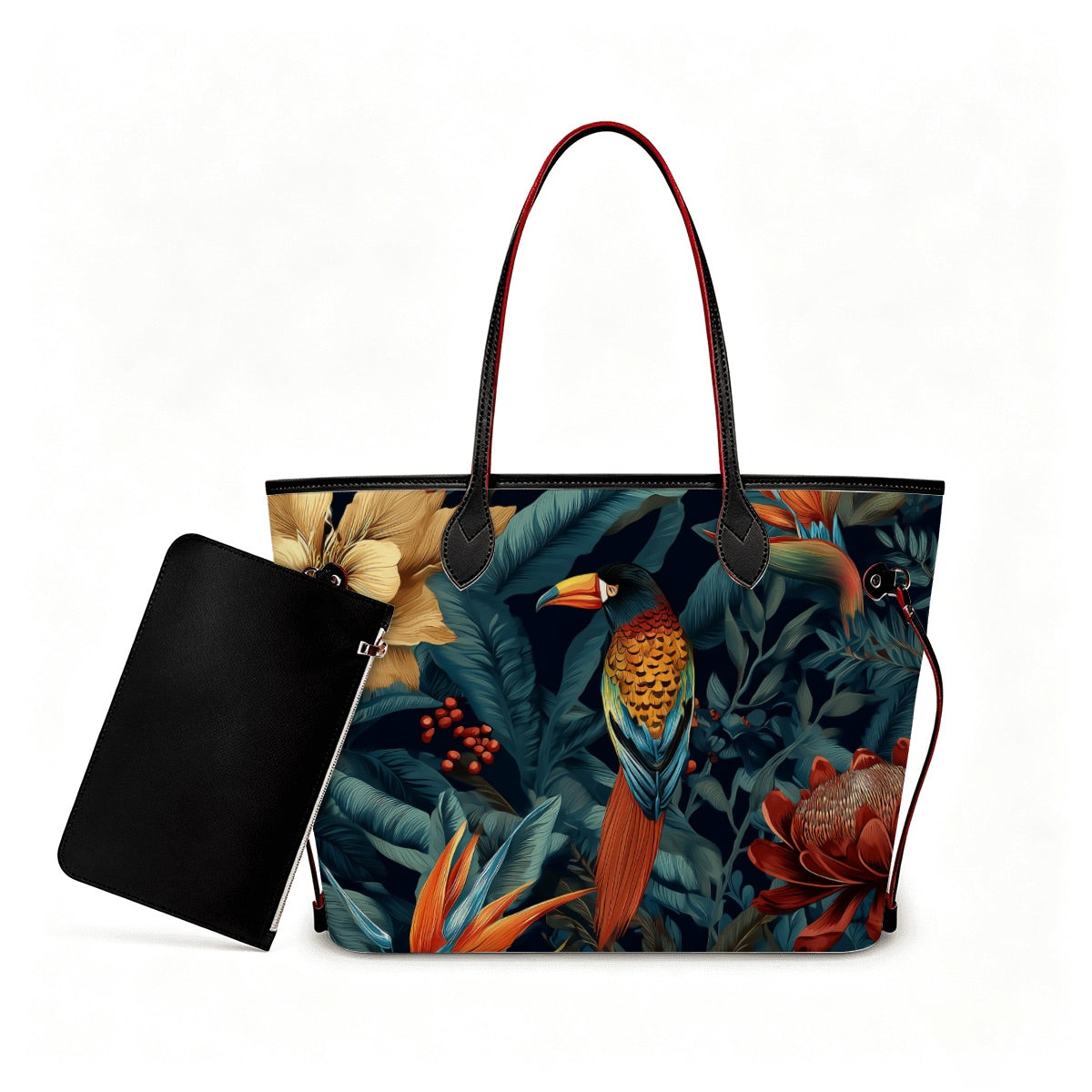 Amor di Stelle® GRANDE AMORE – Exklusive Leder Handtasche mit Pouch ⁠