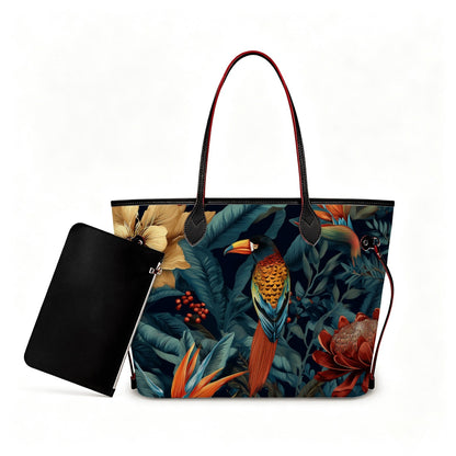 Amor di Stelle® GRANDE AMORE – Exklusive Leder Handtasche mit Pouch ⁠