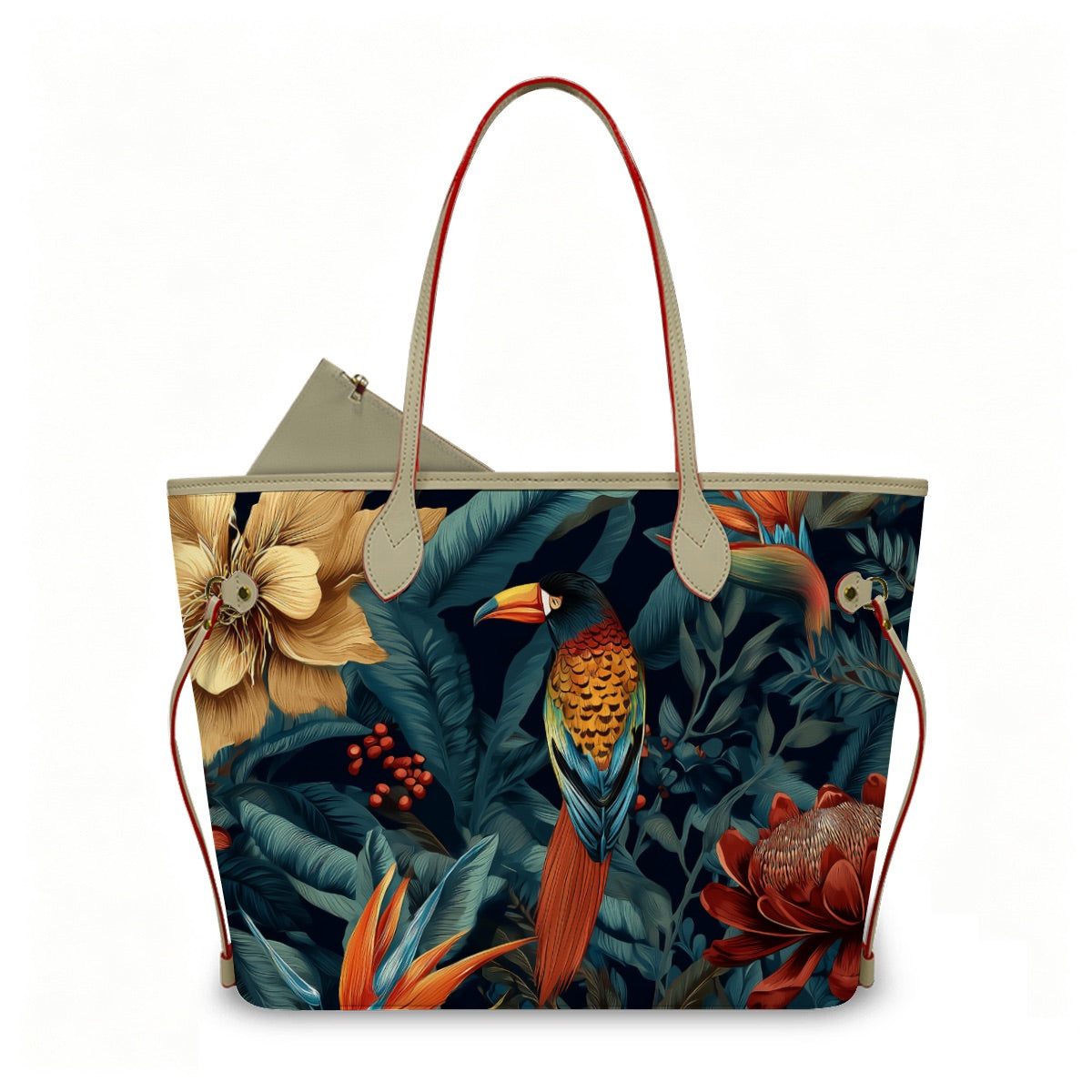 Amor di Stelle® GRANDE AMORE – Exklusive Leder Handtasche mit Pouch ⁠