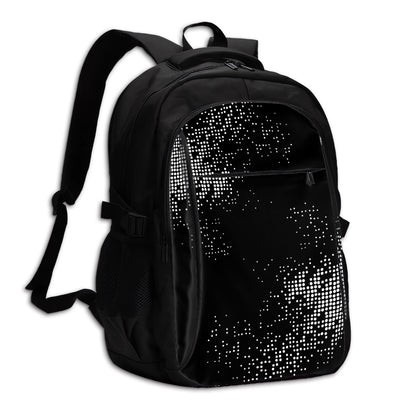 Amor di Stelle® Laptop-Rucksack mit USB-Ladeanschluss & Anti-Diebstahl-Fach