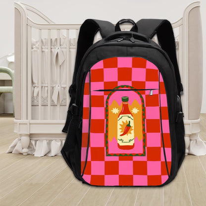 Amor di Stelle® Laptop-Rucksack mit USB-Ladeanschluss & Anti-Diebstahl-Fach