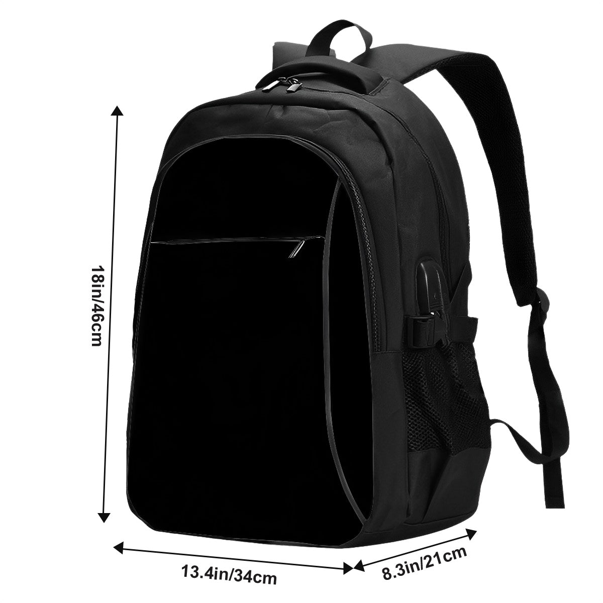 Amor di Stelle® Laptop-Rucksack mit USB-Ladeanschluss & Anti-Diebstahl-Fach