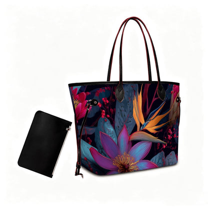 Amor di Stelle® GRANDE AMORE – Exklusive Leder Handtasche mit Pouch ⁠