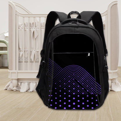 Amor di Stelle® Laptop-Rucksack mit USB-Ladeanschluss & Anti-Diebstahl-Fach