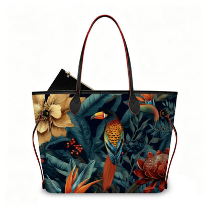 Amor di Stelle® GRANDE AMORE – Exklusive Leder Handtasche mit Pouch ⁠