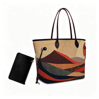 Amor di Stelle® GRANDE AMORE – Exklusive Leder Handtasche mit Pouch ⁠