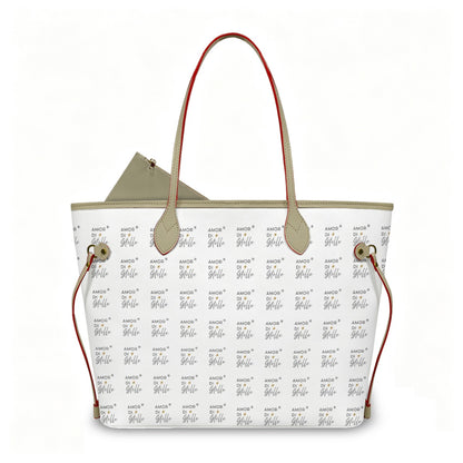 Amor di Stelle® GRANDE AMORE – Exklusive Leder Handtasche mit Pouch ⁠