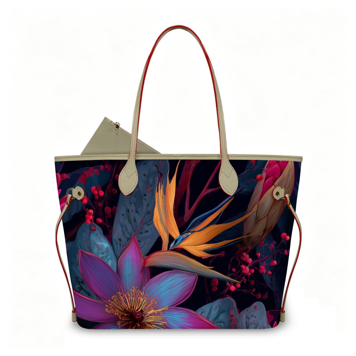 Amor di Stelle® GRANDE AMORE – Exklusive Leder Handtasche mit Pouch ⁠