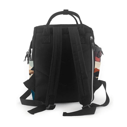 Amor di Stelle® AVENTURA – Stylischer Designer-Wickelrucksack mit Kunstmotiv