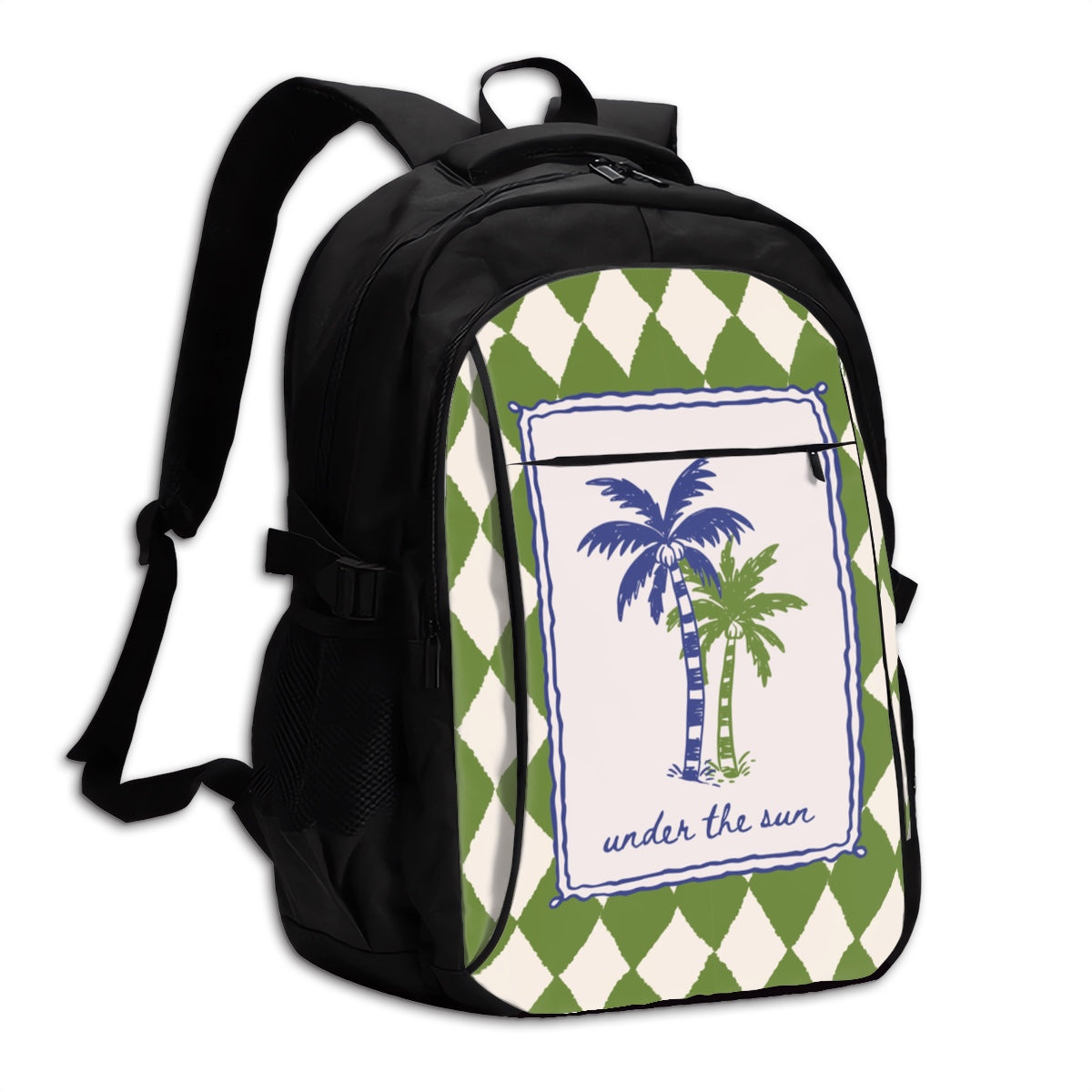 Amor di Stelle® Laptop-Rucksack mit USB-Ladeanschluss & Anti-Diebstahl-Fach