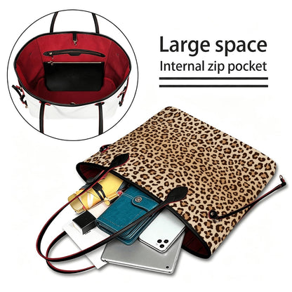 Amor di Stelle® GRANDE AMORE – Exklusive Leder Handtasche mit Pouch ⁠