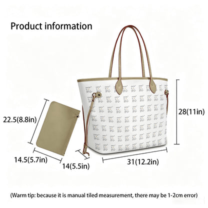 Amor di Stelle® GRANDE AMORE – Exklusive Leder Handtasche mit Pouch ⁠