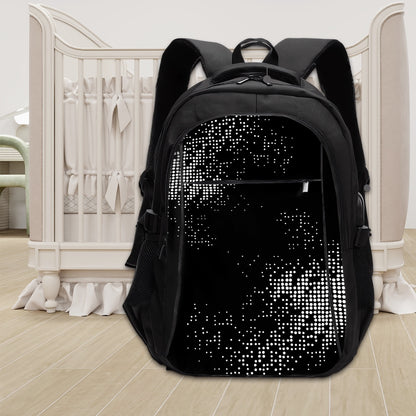 Amor di Stelle® Laptop-Rucksack mit USB-Ladeanschluss & Anti-Diebstahl-Fach