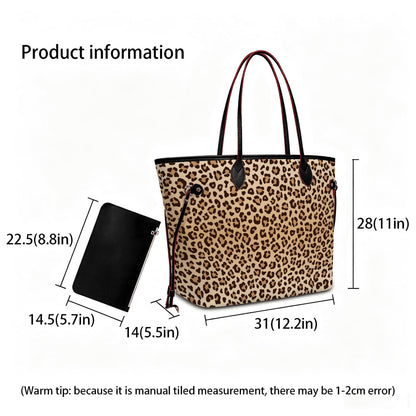 Amor di Stelle® GRANDE AMORE – Exklusive Leder Handtasche mit Pouch ⁠