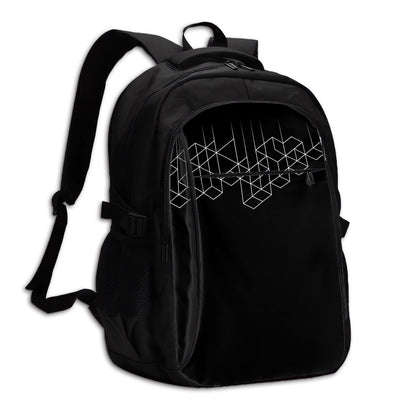 Amor di Stelle® Laptop-Rucksack mit USB-Ladeanschluss & Anti-Diebstahl-Fach