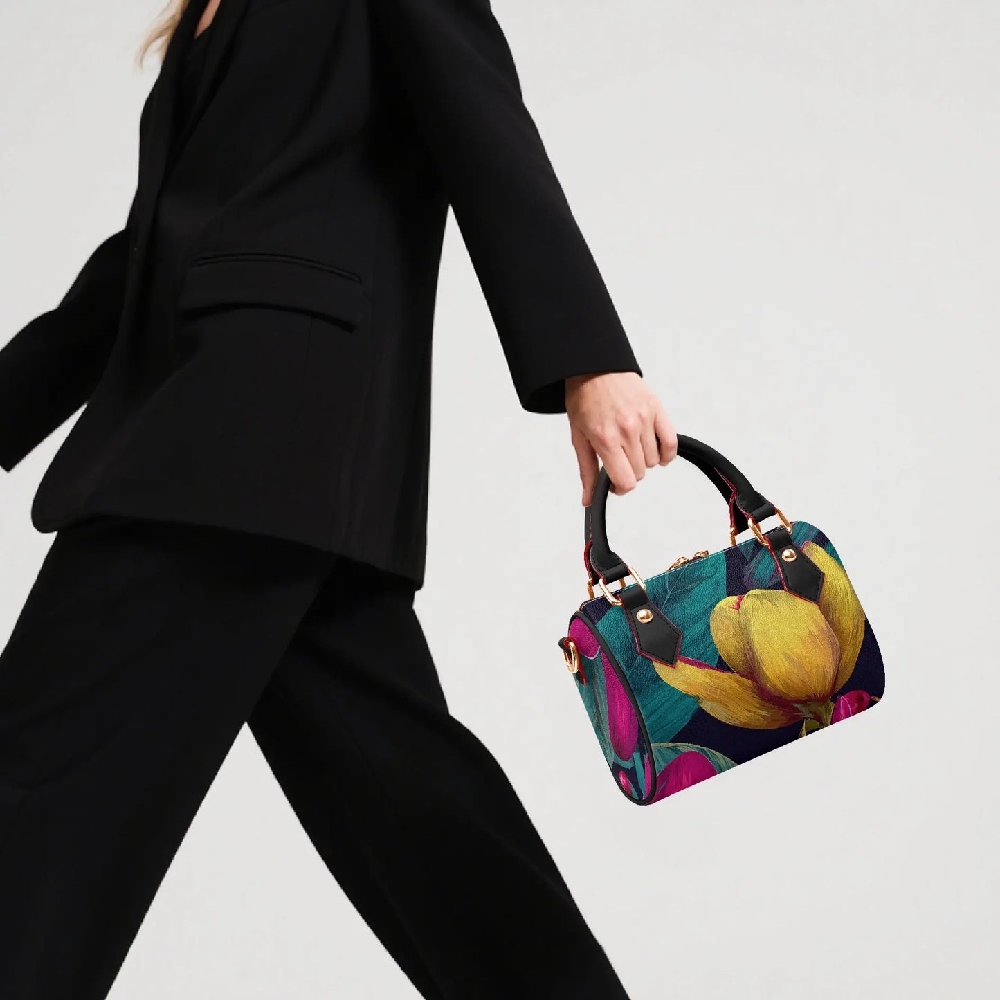 Amor di Stelle CELESTE – Elegante Leder Umhängetasche | Schweizer Design - Black - Handbags Jetzt einkaufen