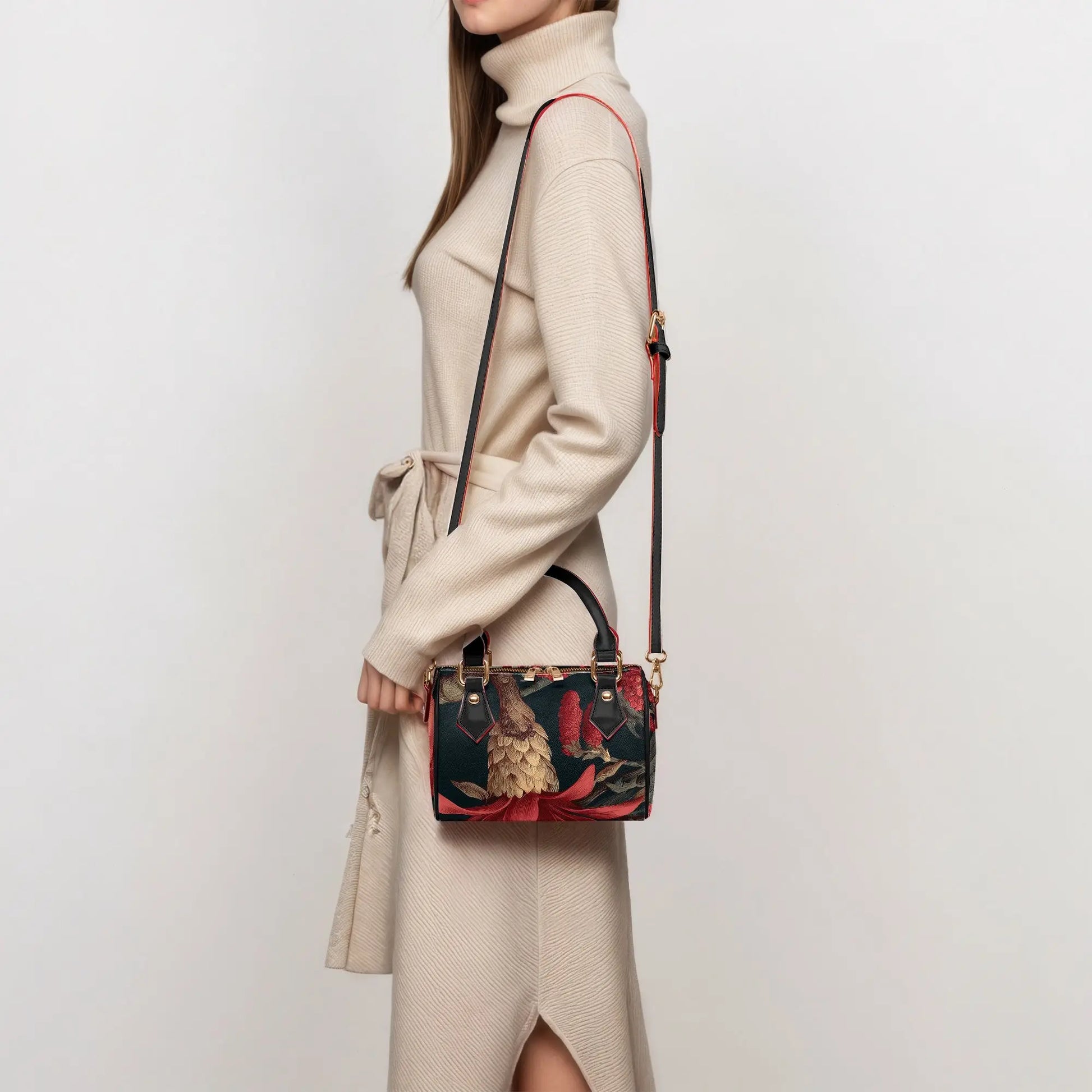 Amor di Stelle CELESTE – Elegante Leder Umhängetasche | Schweizer Design - Black - Handbags Jetzt einkaufen