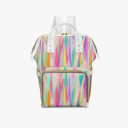 Amor di Stelle® AVENTURA – Stylischer Designer-Wickelrucksack mit Kunstmotiv - White - Backpacks Jetzt einkaufen
