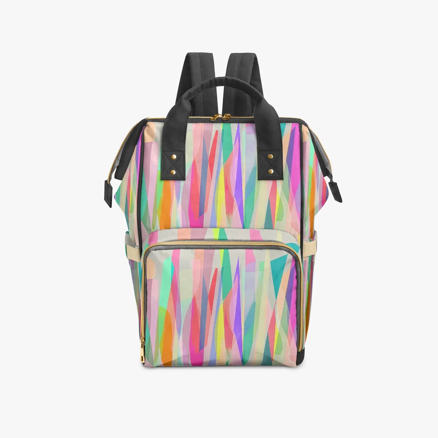 Amor di Stelle® AVENTURA – Stylischer Designer-Wickelrucksack mit Kunstmotiv - Black - Backpacks Jetzt einkaufen