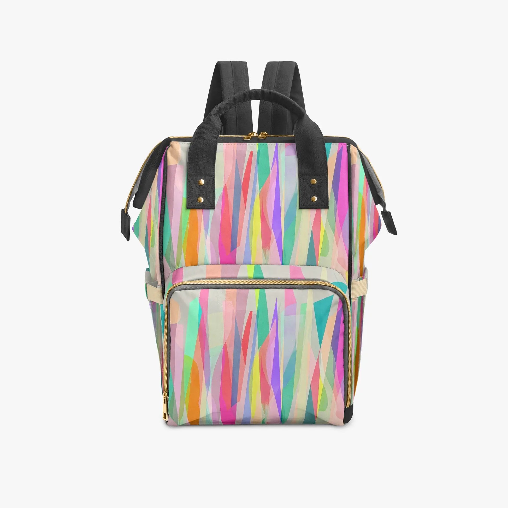 Amor di Stelle® AVENTURA – Stylischer Designer-Wickelrucksack mit Kunstmotiv - Black - Backpacks Jetzt einkaufen