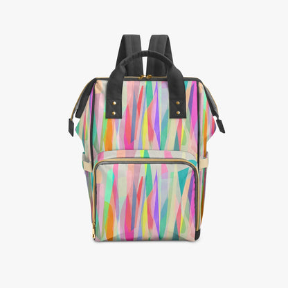 Amor di Stelle® AVENTURA – Stylischer Designer-Wickelrucksack mit Kunstmotiv - Black - Backpacks Jetzt einkaufen