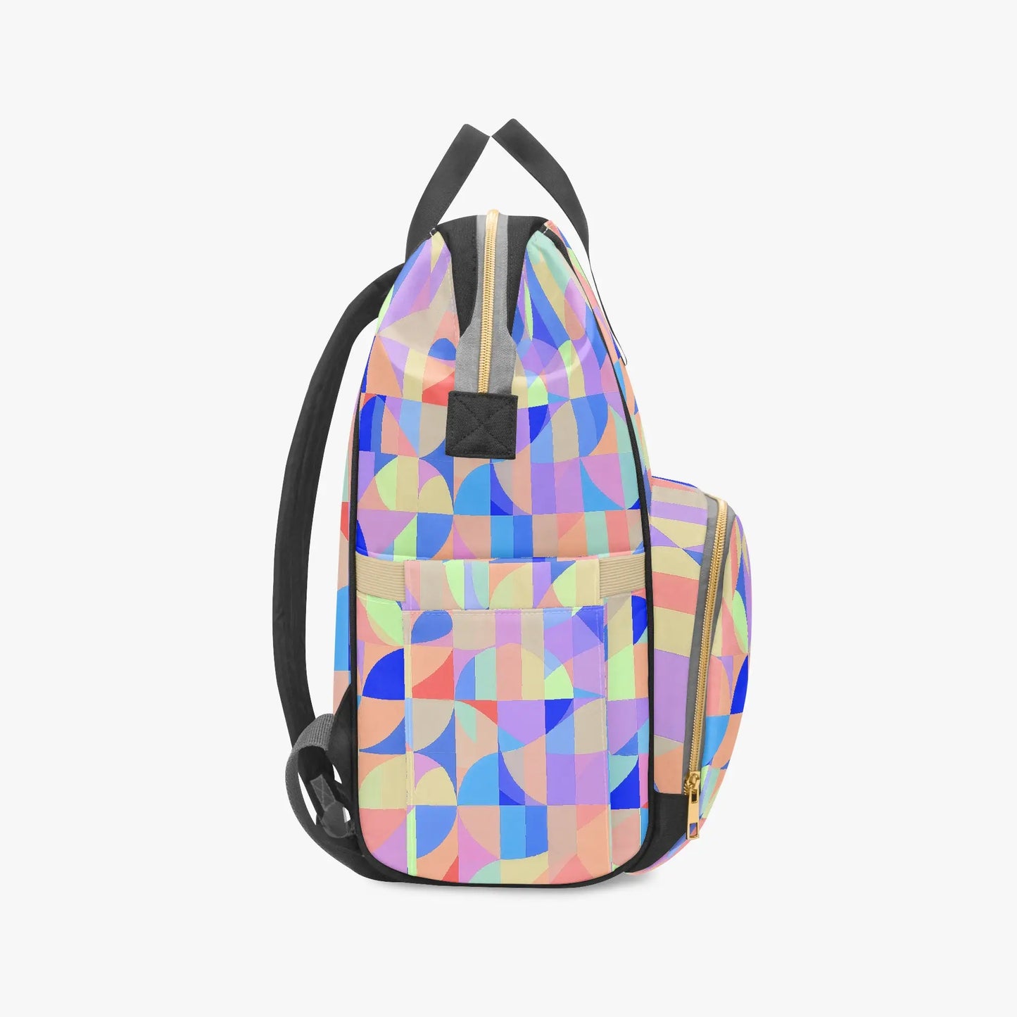 Amor di Stelle® AVENTURA – Stylischer Designer-Wickelrucksack mit Kunstmotiv - Black - Backpacks Jetzt einkaufen