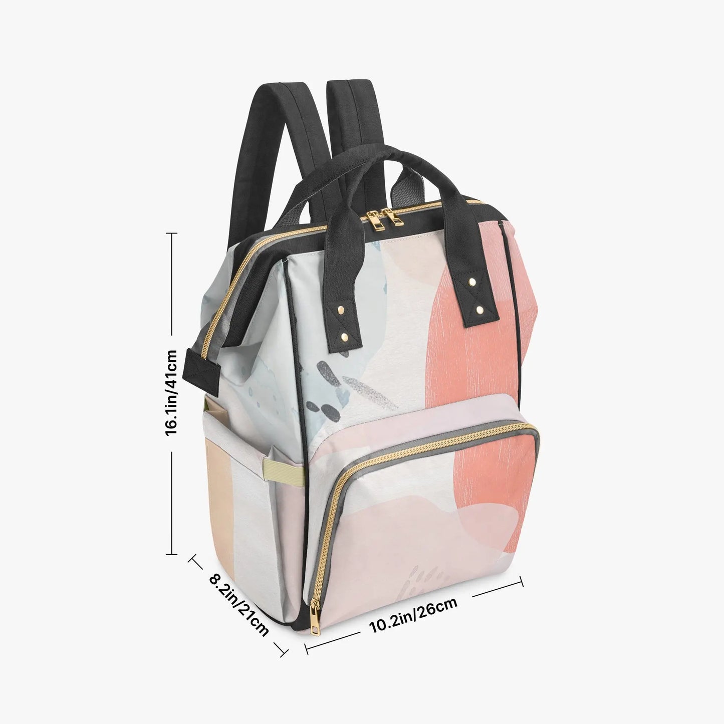Amor di Stelle® AVENTURA – Stylischer Designer-Wickelrucksack mit Kunstmotiv - Backpacks Jetzt einkaufen