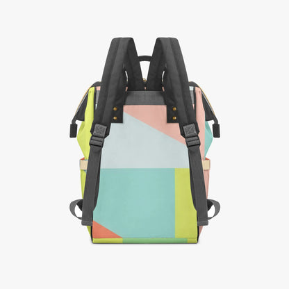 Amor di Stelle® AVENTURA – Stylischer Designer-Wickelrucksack mit Kunstmotiv - Black - Backpacks Jetzt einkaufen