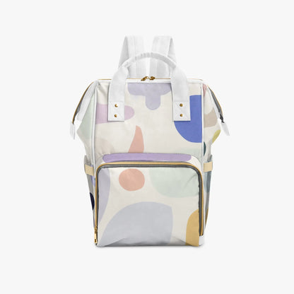 Amor di Stelle® AVENTURA – Stylischer Designer-Wickelrucksack mit Kunstmotiv - White - Backpacks Jetzt einkaufen