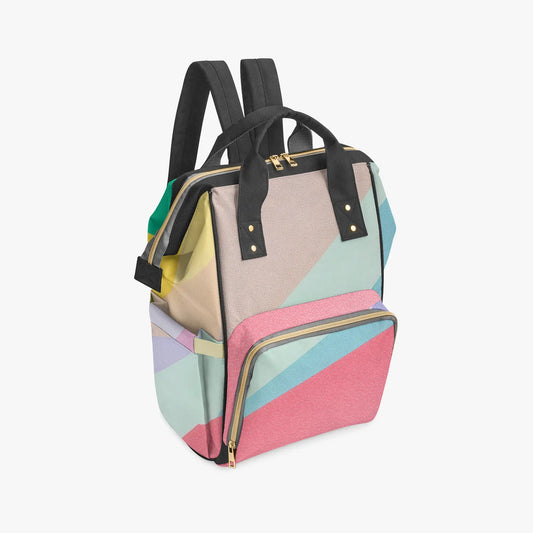Amor di Stelle® AVENTURA – Stylischer Designer-Wickelrucksack mit Kunstmotiv - Black - Backpacks Jetzt einkaufen