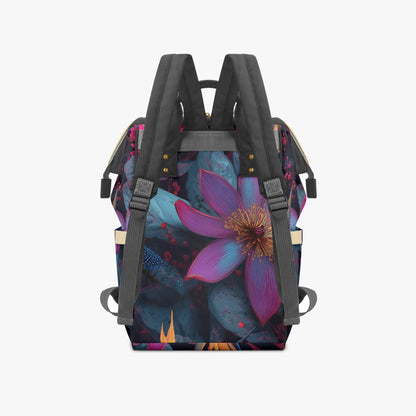 Amor di Stelle® AVENTURA – Stylischer Designer-Wickelrucksack mit Kunstmotiv - Black - Backpacks Jetzt einkaufen
