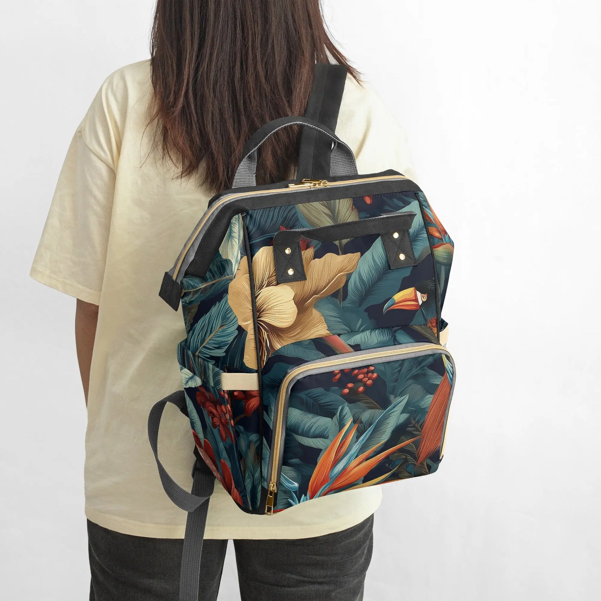 Amor di Stelle® AVENTURA – Stylischer Designer-Wickelrucksack mit Kunstmotiv - Backpacks Jetzt einkaufen