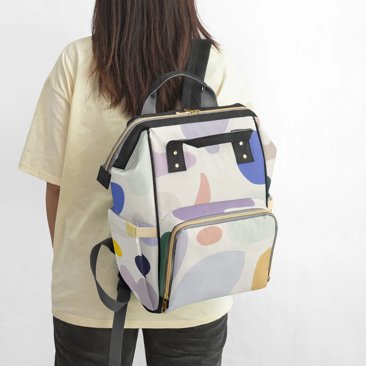 Amor di Stelle® AVENTURA – Stylischer Designer-Wickelrucksack mit Kunstmotiv - Backpacks Jetzt einkaufen