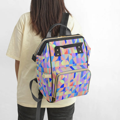 Amor di Stelle® AVENTURA – Stylischer Designer-Wickelrucksack mit Kunstmotiv - Black - Backpacks Jetzt einkaufen