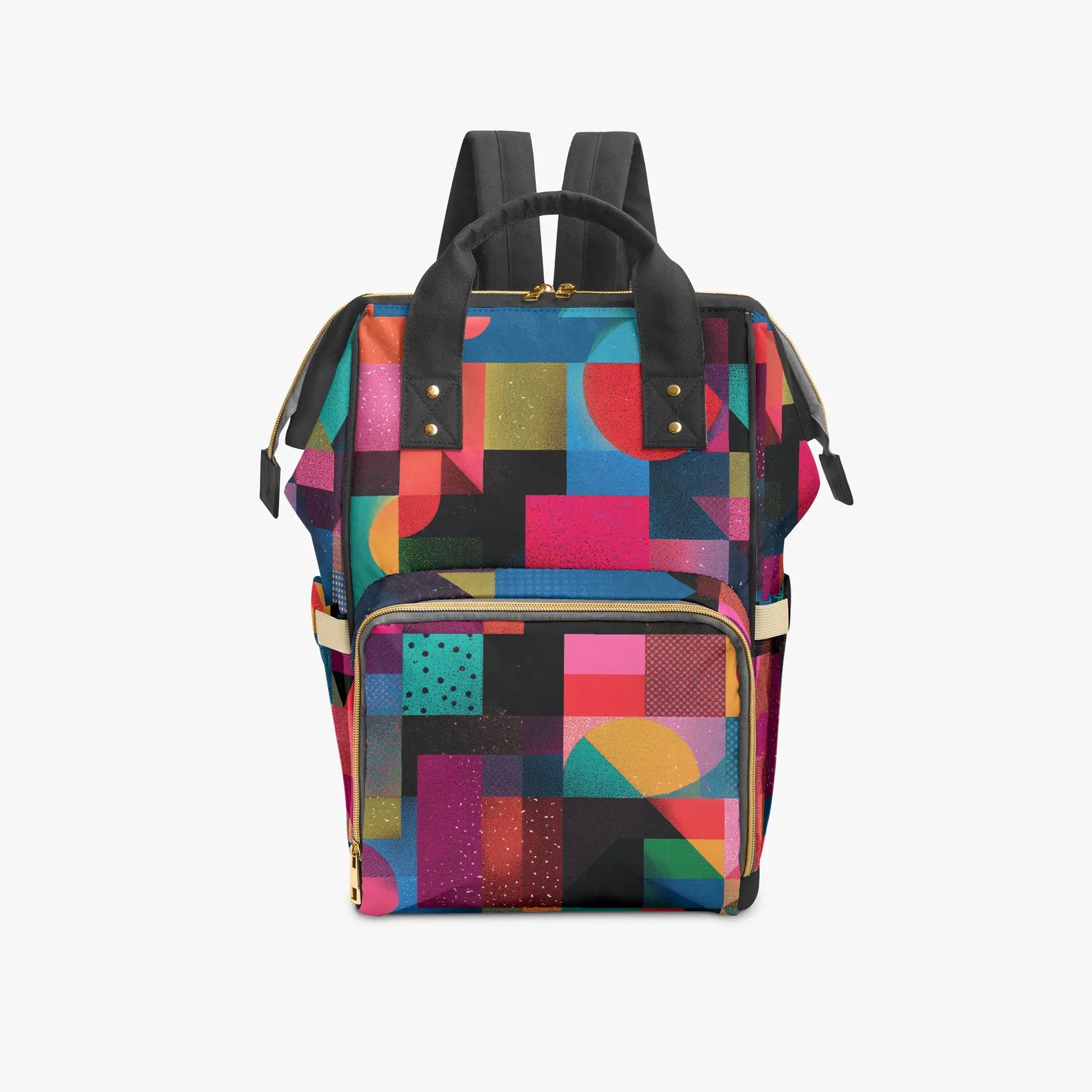 Amor di Stelle® AVENTURA – Stylischer Designer-Wickelrucksack mit Kunstmotiv - Black - Backpacks Jetzt einkaufen