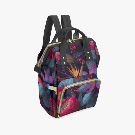 Amor di Stelle® AVENTURA – Stylischer Designer-Wickelrucksack mit Kunstmotiv - Black - Backpacks Jetzt einkaufen