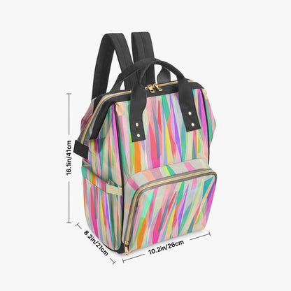 Amor di Stelle® AVENTURA – Stylischer Designer-Wickelrucksack mit Kunstmotiv - Backpacks Jetzt einkaufen