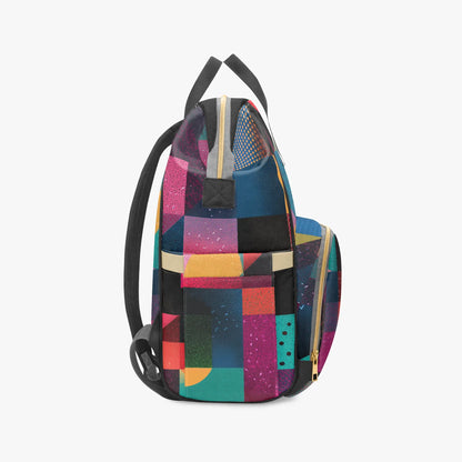 Amor di Stelle® AVENTURA – Stylischer Designer-Wickelrucksack mit Kunstmotiv - Black - Backpacks Jetzt einkaufen