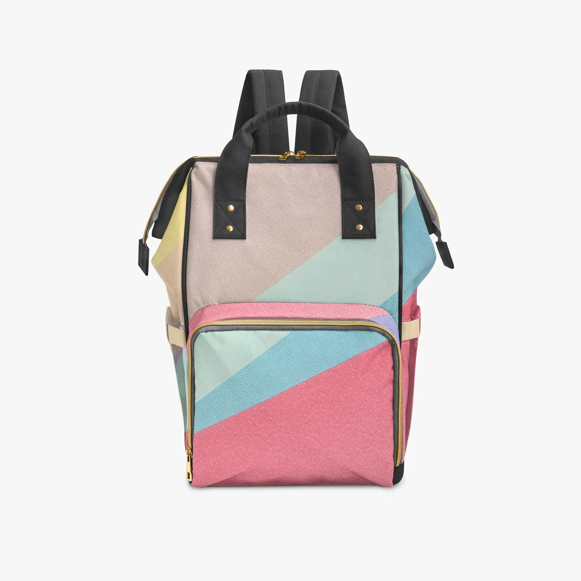 Amor di Stelle® AVENTURA – Stylischer Designer-Wickelrucksack mit Kunstmotiv - Black - Backpacks Jetzt einkaufen
