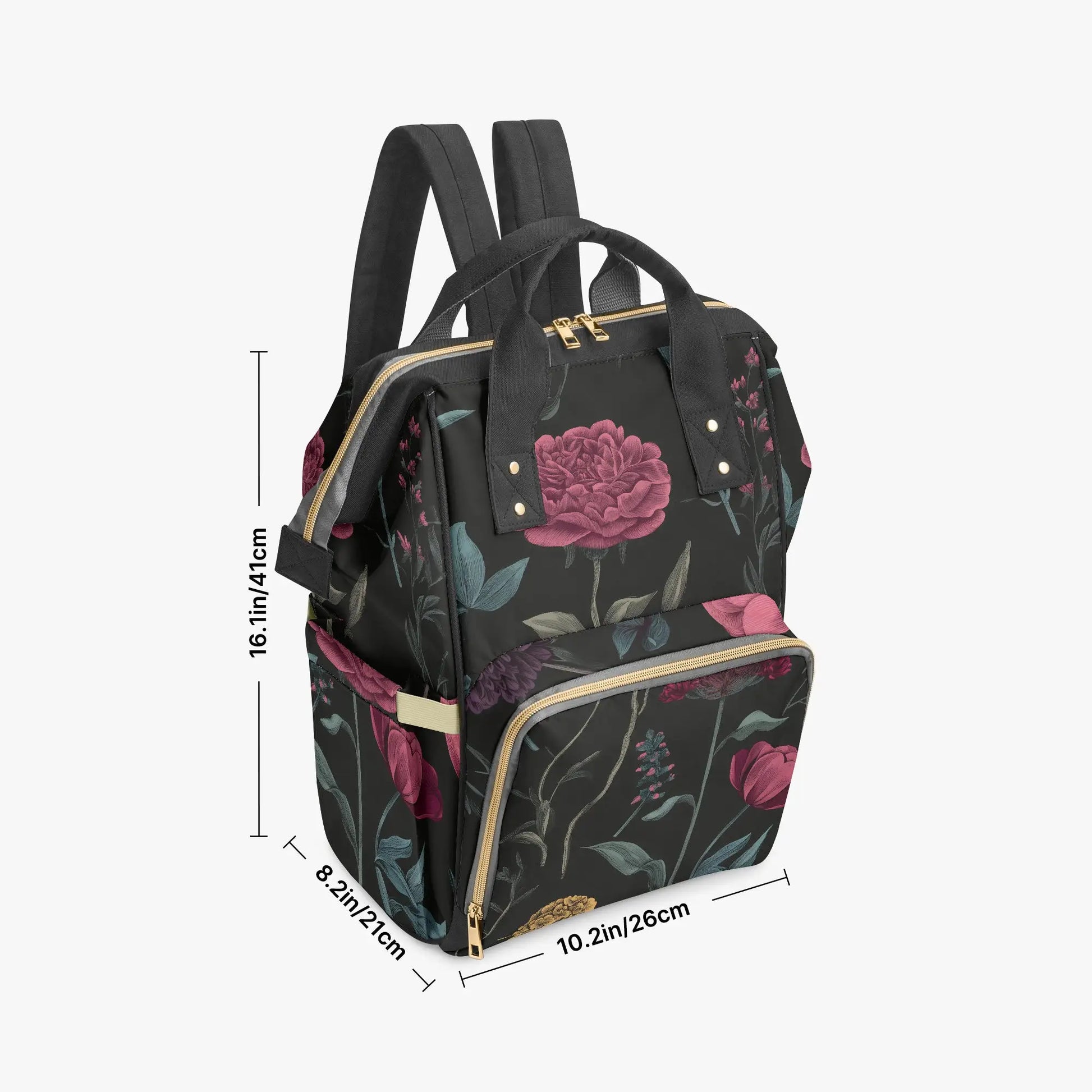 Amor di Stelle® AVENTURA – Stylischer Designer-Wickelrucksack mit Kunstmotiv - Black - Backpacks Jetzt einkaufen