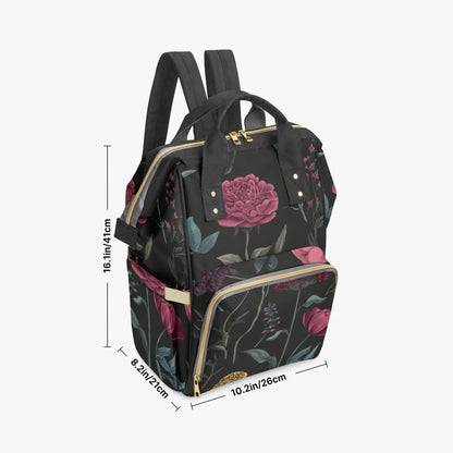 Amor di Stelle® AVENTURA – Stylischer Designer-Wickelrucksack mit Kunstmotiv - Black - Backpacks Jetzt einkaufen