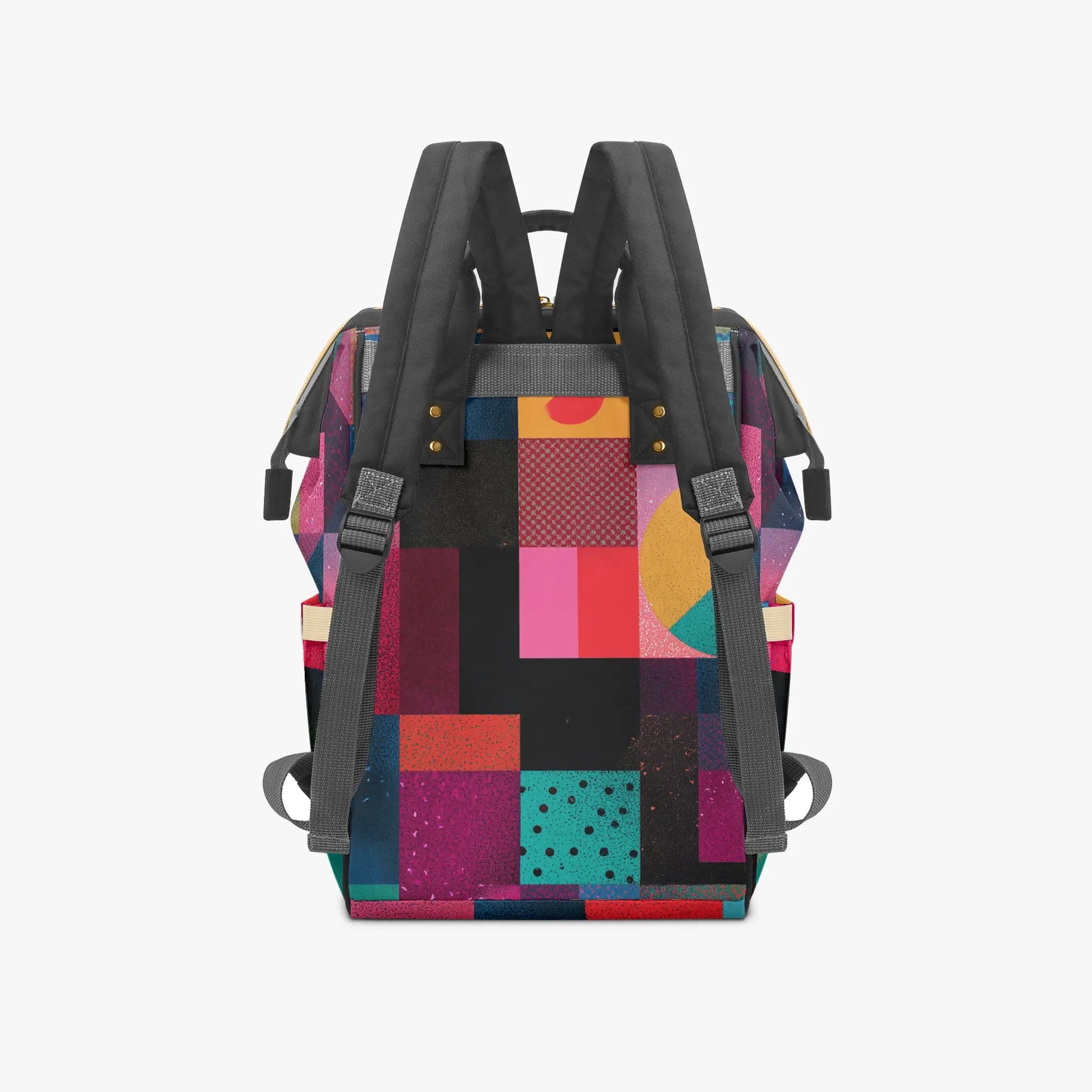 Amor di Stelle® AVENTURA – Stylischer Designer-Wickelrucksack mit Kunstmotiv - Black - Backpacks Jetzt einkaufen