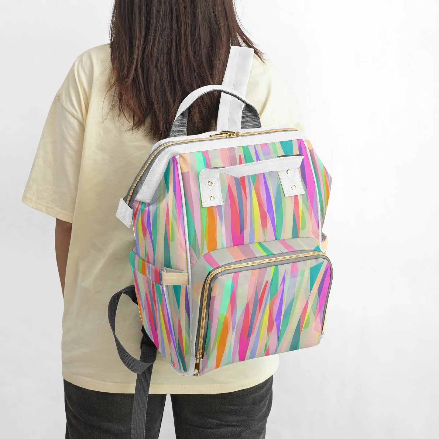 Amor di Stelle® AVENTURA – Stylischer Designer-Wickelrucksack mit Kunstmotiv - Backpacks Jetzt einkaufen