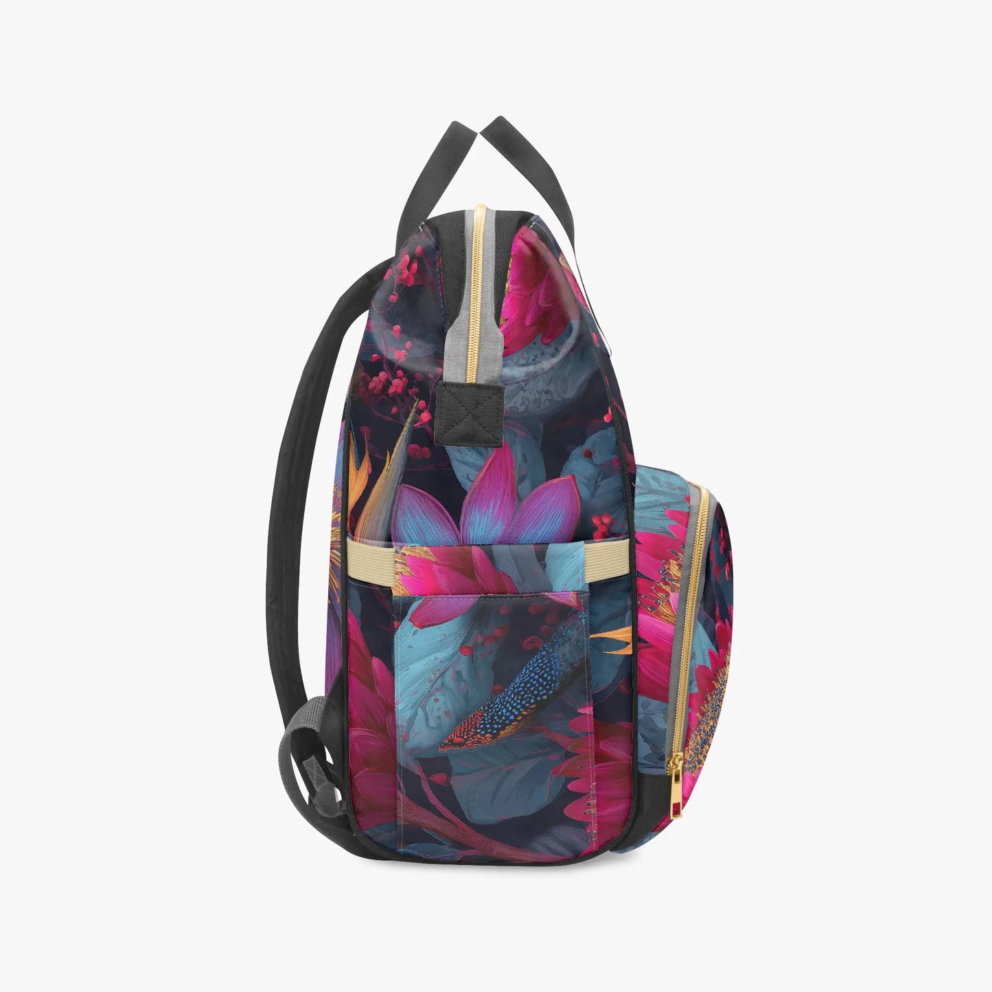 Amor di Stelle® AVENTURA – Stylischer Designer-Wickelrucksack mit Kunstmotiv - Black - Backpacks Jetzt einkaufen