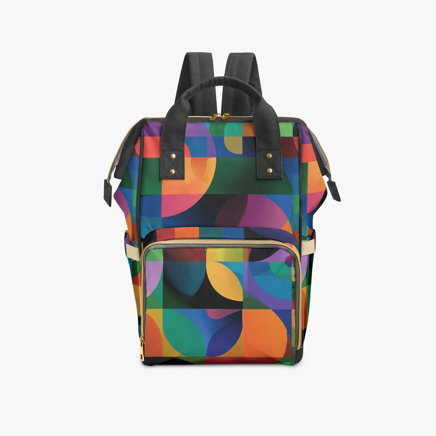 Amor di Stelle® AVENTURA – Stylischer Designer-Wickelrucksack mit Kunstmotiv - Black - Backpacks Jetzt einkaufen