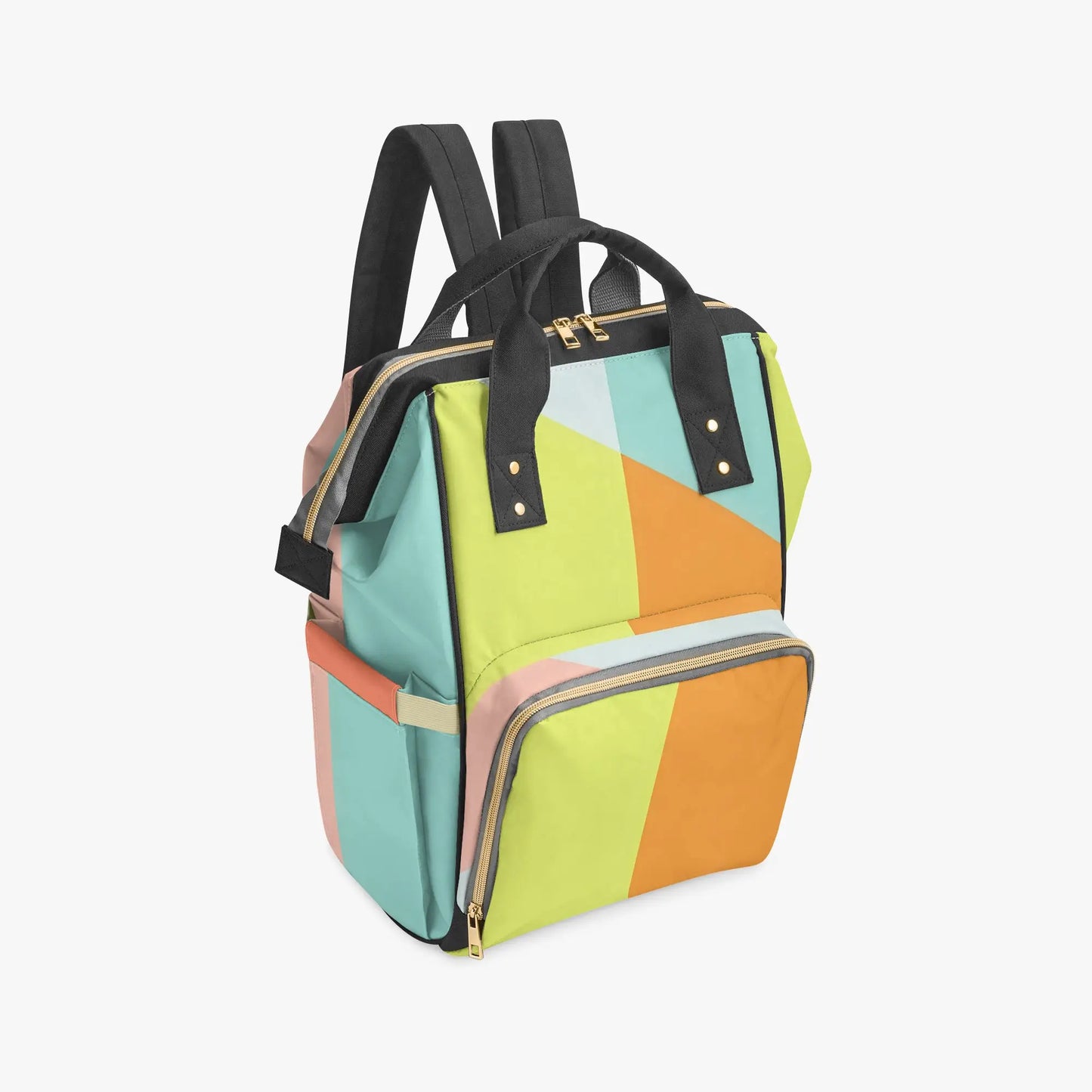 Amor di Stelle® AVENTURA – Stylischer Designer-Wickelrucksack mit Kunstmotiv - Black - Backpacks Jetzt einkaufen