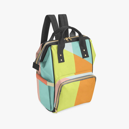 Amor di Stelle® AVENTURA – Stylischer Designer-Wickelrucksack mit Kunstmotiv - Black - Backpacks Jetzt einkaufen
