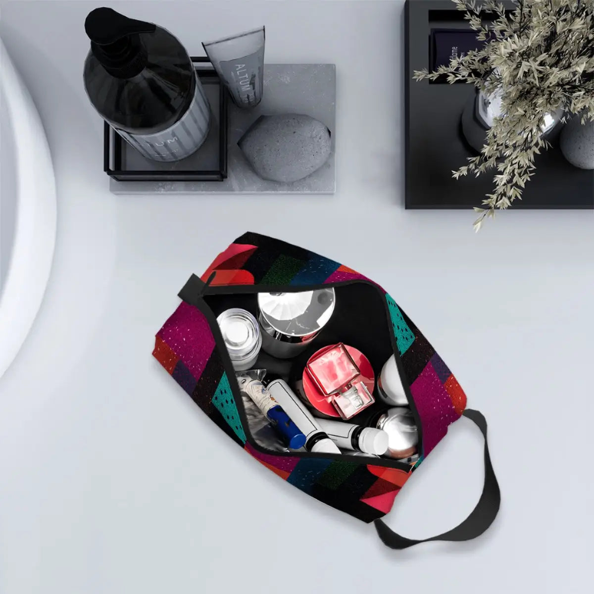 Amor di Stelle® ECLIPSE – Grosser Reise-Kulturbeutel mit viel Stauraum - One Size - Storage Products Jetzt einkaufen