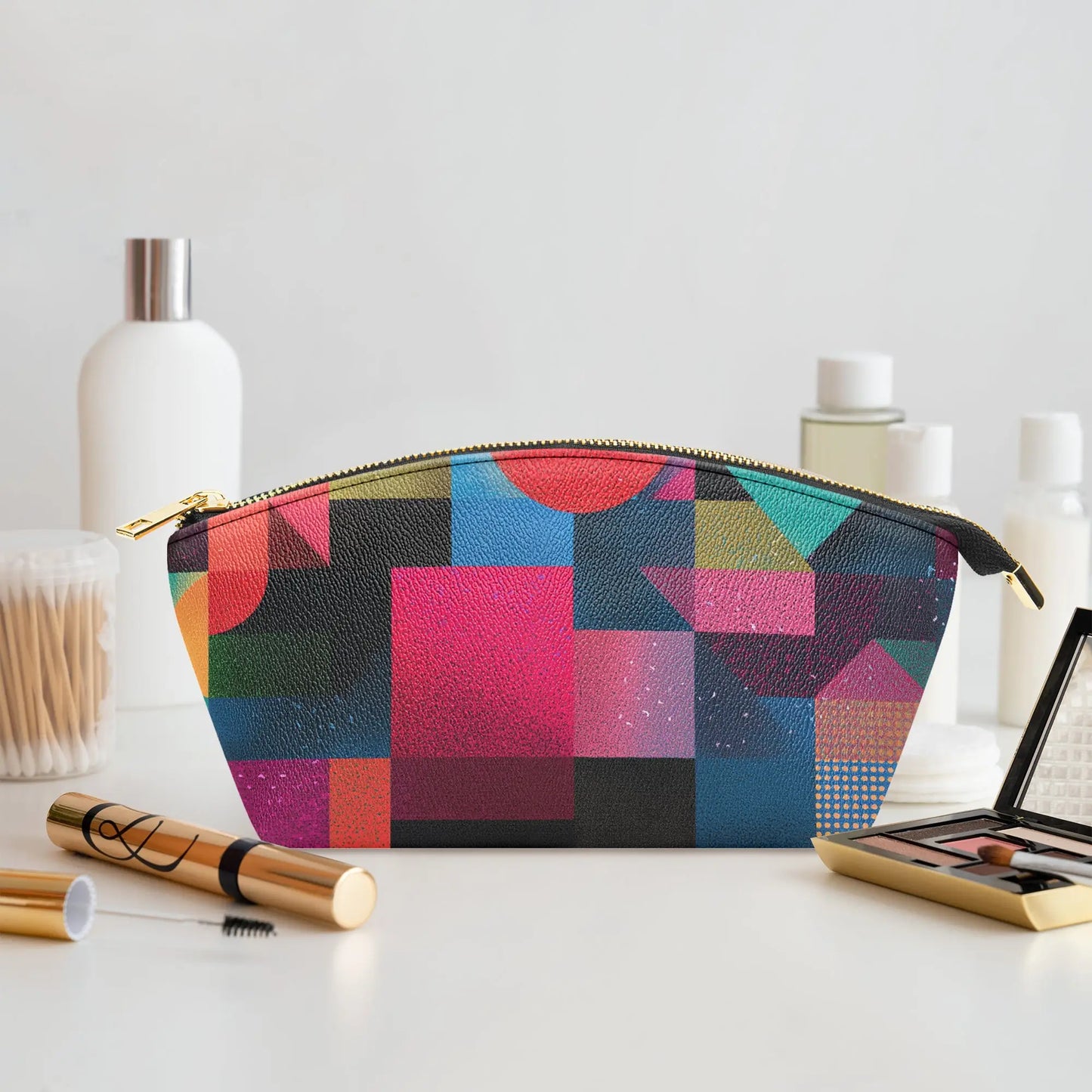Amor di Stelle® FIORI - Vegane Leder Kosmetiktasche | Bunt - Handbags Jetzt einkaufen